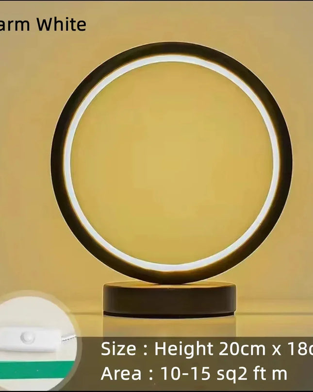 En Circular Table Lamp